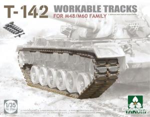 1/35 T-142 WORKABLE TRACKS FOR M48/M60 FAMILY
