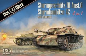 1:35 Stug III Ausf. G STUH 42 (2in1) with Zimmerit