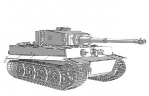 1:35 Pzkpfwg. VI Tiger I late