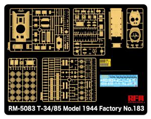 1/35 T-34/85 Model 1944 Factory No.183