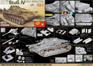 1/35 StuG.IV Early Production with Zimmerit (2 in 1)