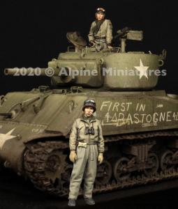 1:35 WW2 US Tank Commander Set (2 figures)