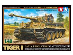 Tamiya 1/48 German Heavy Tank Tiger I Early Production pienoismalli