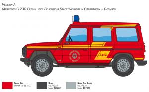 Italeri 1:24 Mercedes Benz G230 Feuerwehr
