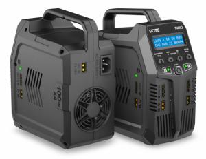 Sky RC T400Q Quad-Charger, AC 4x100W, DC 4x200 W