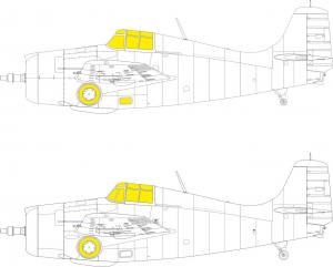 1/48 F4F-3 early LööKplus for EDUARD kit