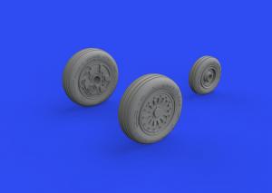 1/48 F-16A MLU wheels for KINETIC kit