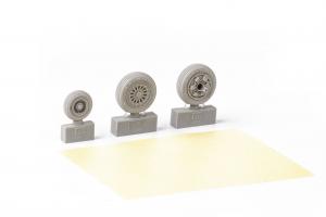 1/48 F-16A MLU wheels for KINETIC kit
