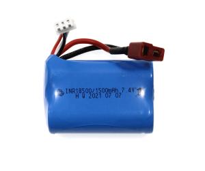 Battery Pack (Li-ion 7.4V, 1500mAh), w/T-Plug