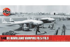 Airfix 1/48 De Havilland Vampire FB.5/FB.9