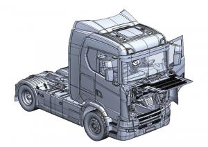 Italeri 1:24 Scania S770 4x2 normal roof