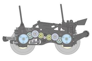 Tamiya 1/10 R/C Comical Avante (GF-01CP) rc-auto