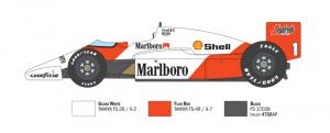 1:12 McLaren MP4/2C Prost/Rosberg