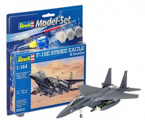 Revell 1:144 Model Set F-15E STRIKE EAGLE & bombs