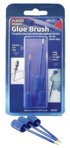 Plastic Magic Glue Brush 3pcs