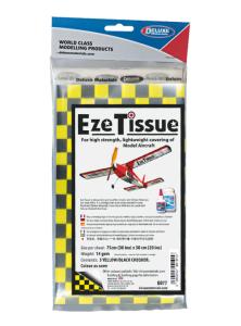 Eze Tissue Black/Yellow Chequer 3pcs
