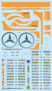Italeri 1:24 MB Actros MP4 Big Space - GP Edition
