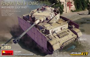 1/35 Panzer IV Ausf. H Vomag. Mid (July 1943) Interior Kit pienoismalli