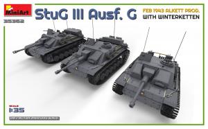 1/35 StuG III Ausf. G Feb 1943 Alkett with Winterketten pienoismalli