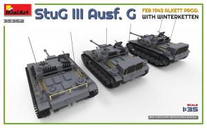 1/35 StuG III Ausf. G Feb 1943 Alkett with Winterketten pienoismalli