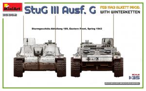 1/35 StuG III Ausf. G Feb 1943 Alkett with Winterketten pienoismalli