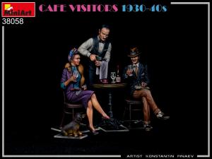 1/35 Cafe Visitors 1930-40s