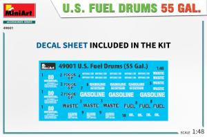 1/48 U.S. Fuel Drums 55 Gal.