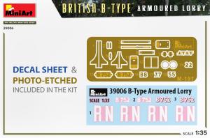 1/35 British B-Type Armoured Lorry