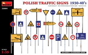 1/35 Polish Traffic Signs 1930-40's