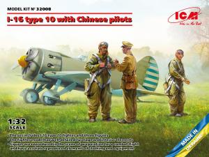 1/32 I-16 type 10 with Chinese pilots