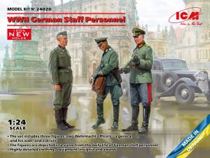 1/24 WWII German Staff Personnel