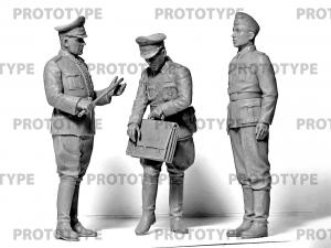 1/24 WWII German Staff Personnel