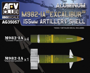 1/35 New 155mm artillery shell