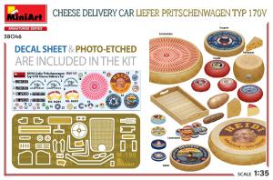 1/35 Cheese Delivery Car Liefer Pritschenwagen Typ 170V