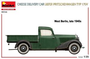 1/35 Cheese Delivery Car Liefer Pritschenwagen Typ 170V