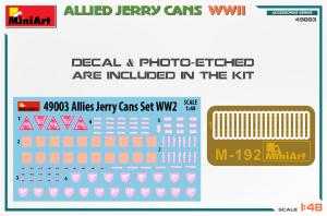 1/48 Allied Jerry Cans WW2