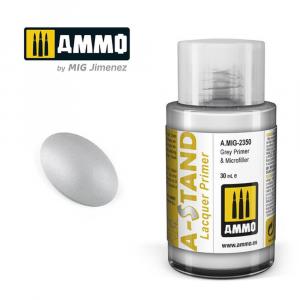 A-STAND Grey Primer & Microfiller, pohjamaali (30ml)