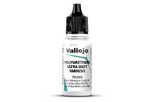 Polyurethane ultra matt varnish 18ml