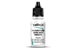 Vallejo Polyurethane ultra matt varnish 18ml