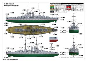 Trumpeter 1:350 SMS Szent Istvan