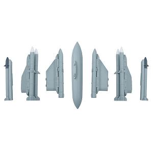 XFLY 80MM T-7A RED HAWK MISSILES AND OIL TANK