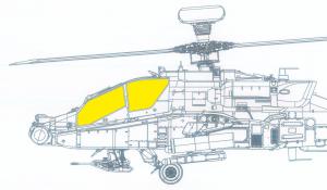 1/35 AH-64E TFace maskisetti for TAKOM kit