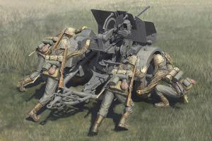 1:35 Flak 38 (20mm) crew