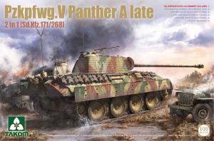 1/35 Pzkpfwg.V Panther A late  2in1 (Sd.Kfz.171/268)