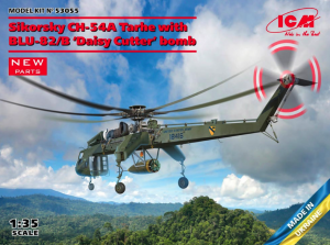 1/35 Sikorsky CH-54A Tarhe with BLU-82/B Daisy Cutter bomb