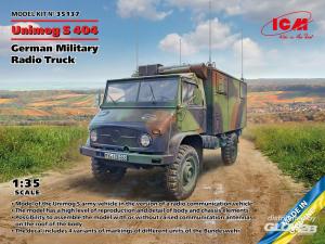 1/35 Unimog S 404, German Military Radio Truck