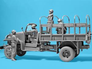 1/35 WWII US Military Patrol (G7107 with MG M1919A4)