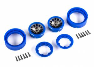 Traxxas Wheels Method Race 105 Beadlock Black/Blue 1.0 (2) TRX9781-BLKBL