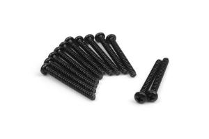 Pan Head Self Tapping Screws 6x25mm (12pcs)