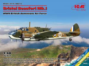 1/48 Bristol Beaufort Mk.I, WWII British dominions Air Force
